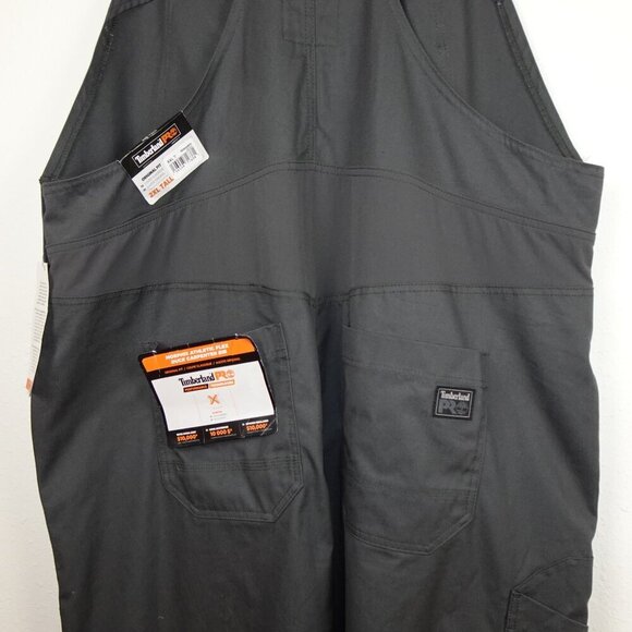 Timberland Bib Overalls Men's Size 2XLT Pro Morphix Athletic Flex Duck Carpenter - Picture 8 of 13